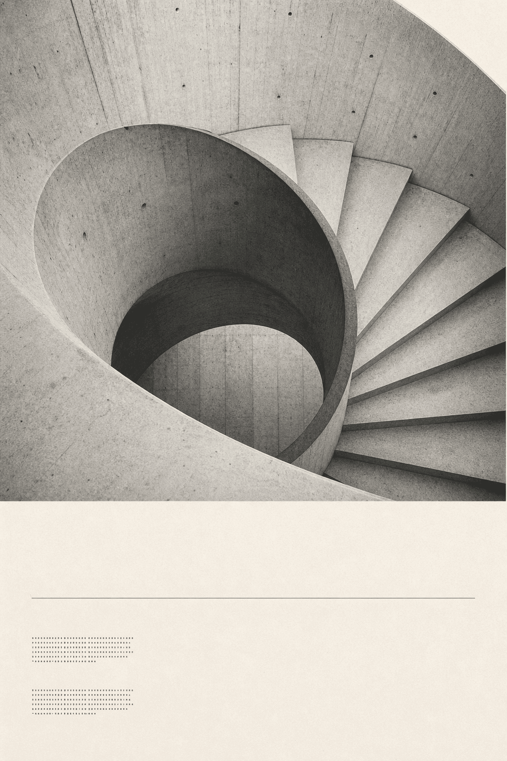 The cover of a book published with mybook: a duotone photograph of a concrete stair above bare paper.